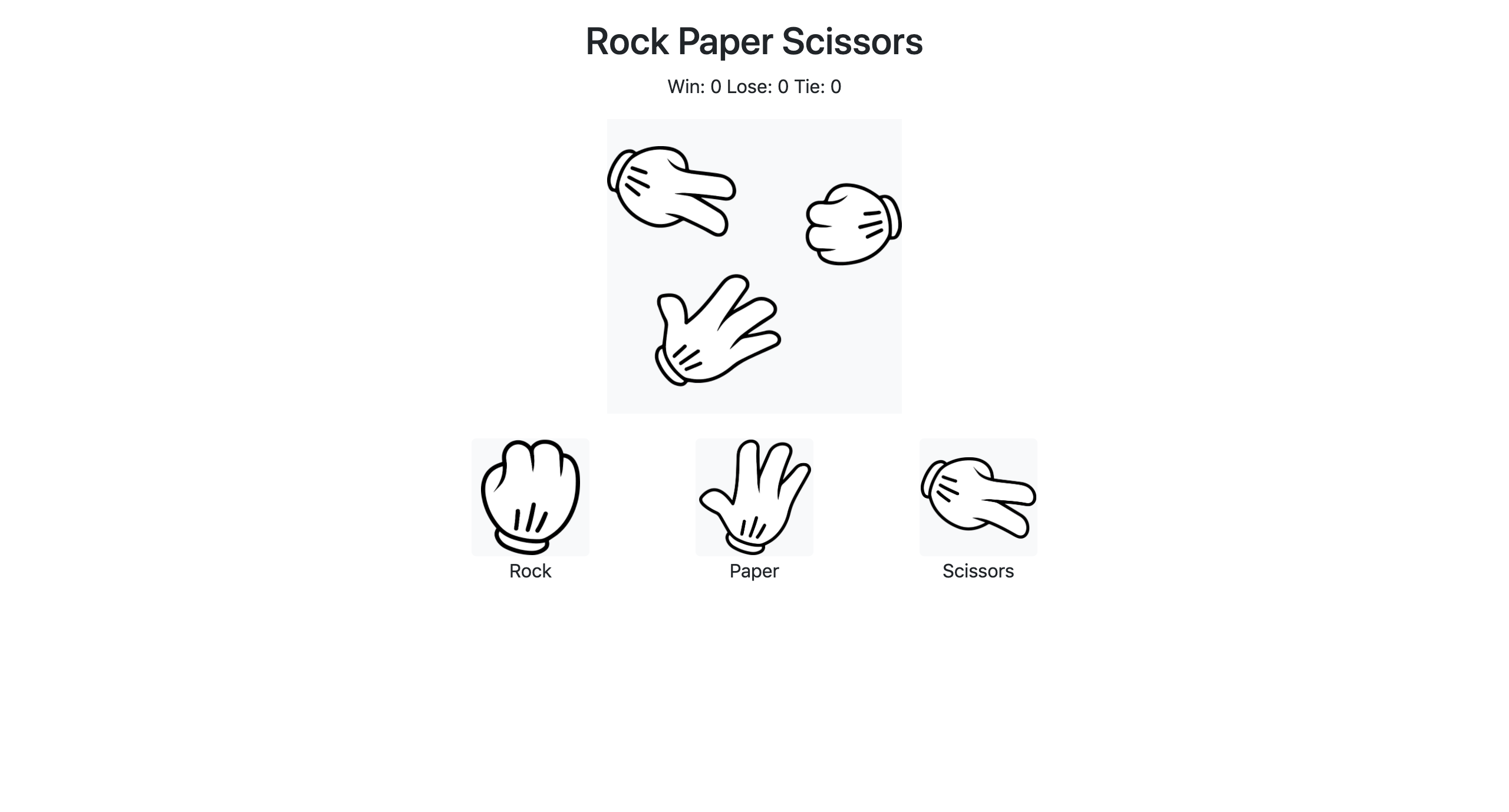 Rock Paper Scissors
